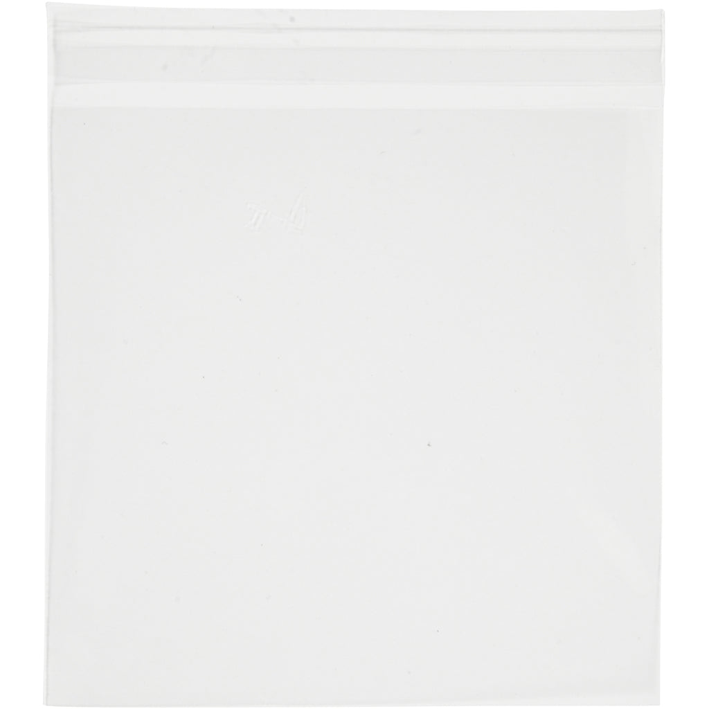 Cellophane Bag, H: 16 cm, W: 16 cm, thickness 30 my, 50 pc