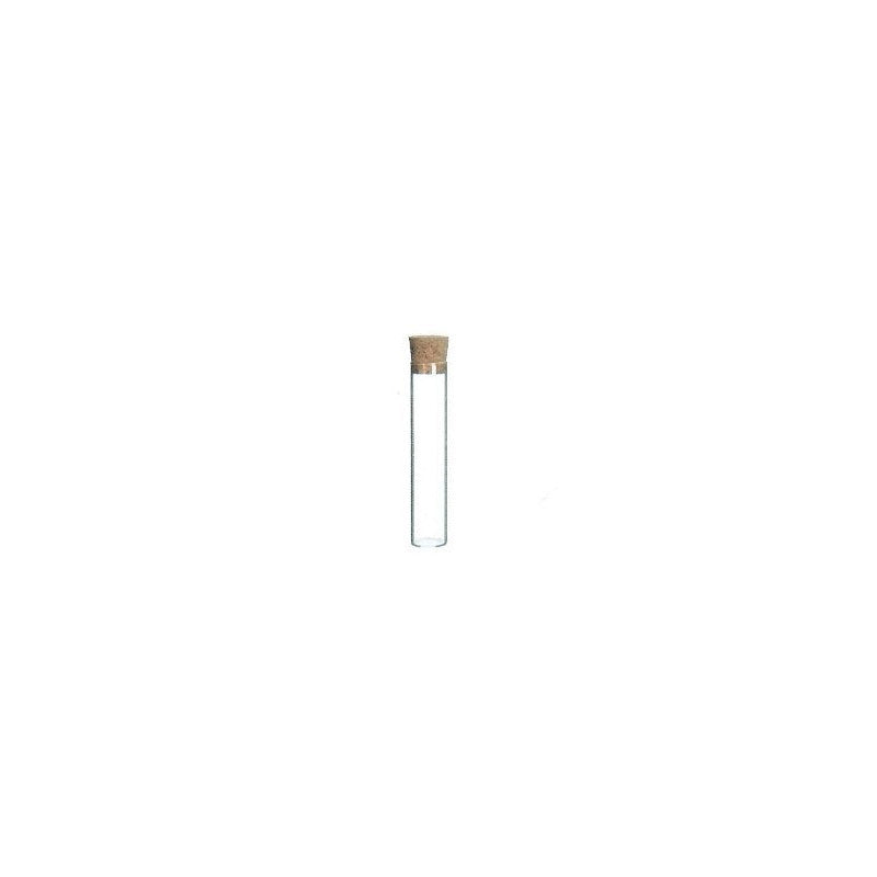 Test Tube Flat Bottom with Cork
