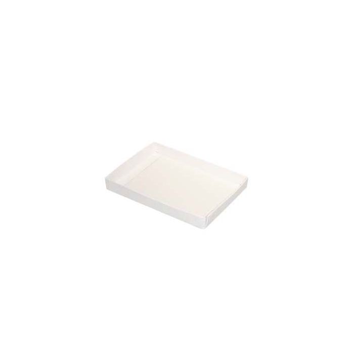 Kraft Gift Boxes White 12.4x1.6x17.1cm