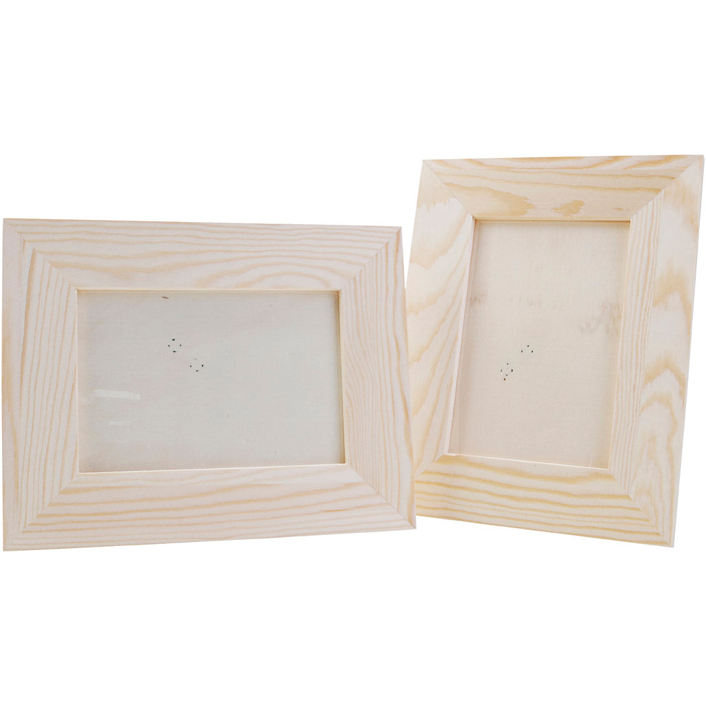 Wooden frame, size 23x18 cm, 12 pc