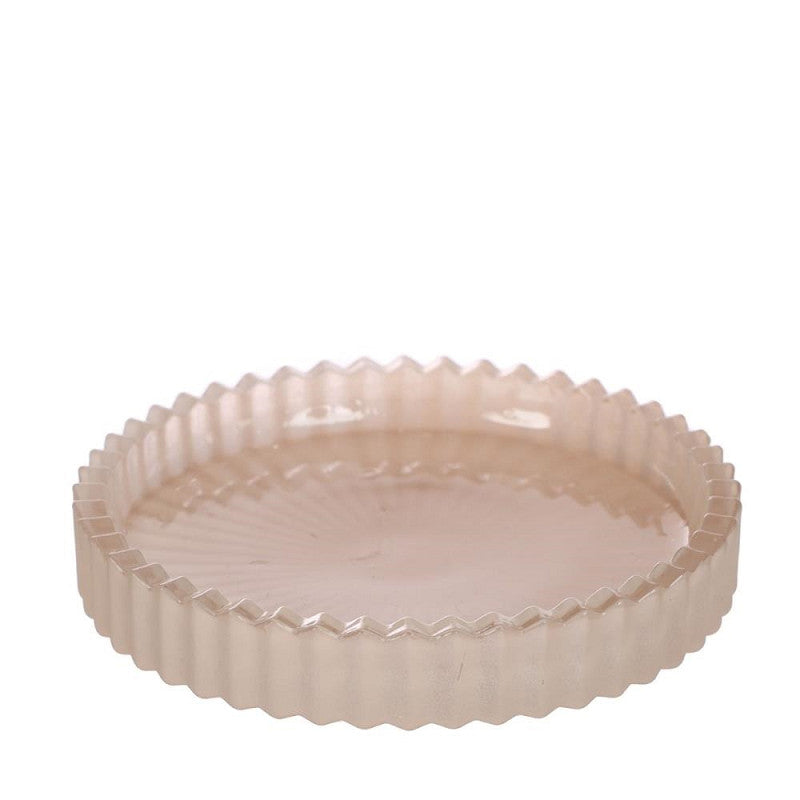 Glass Dishes Kate Ø10 h.6,5 cm Frosted Creme