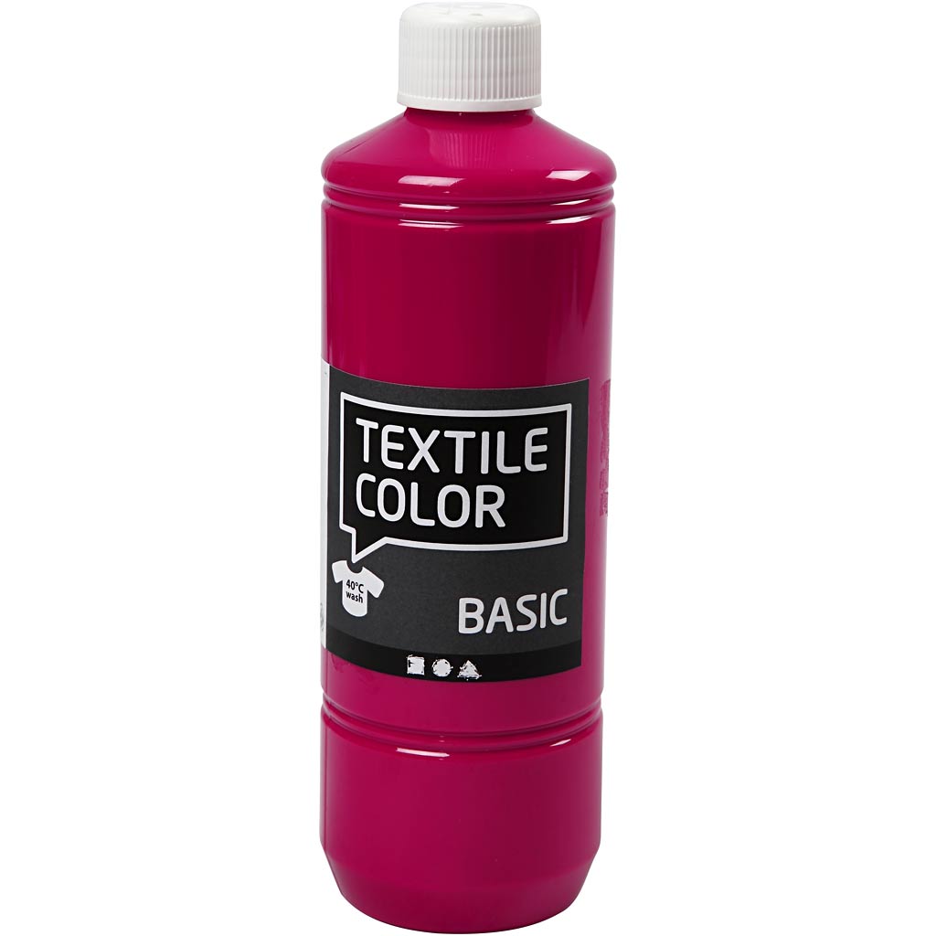 Textile Color, primary red, 500 ml/ 1 bottle