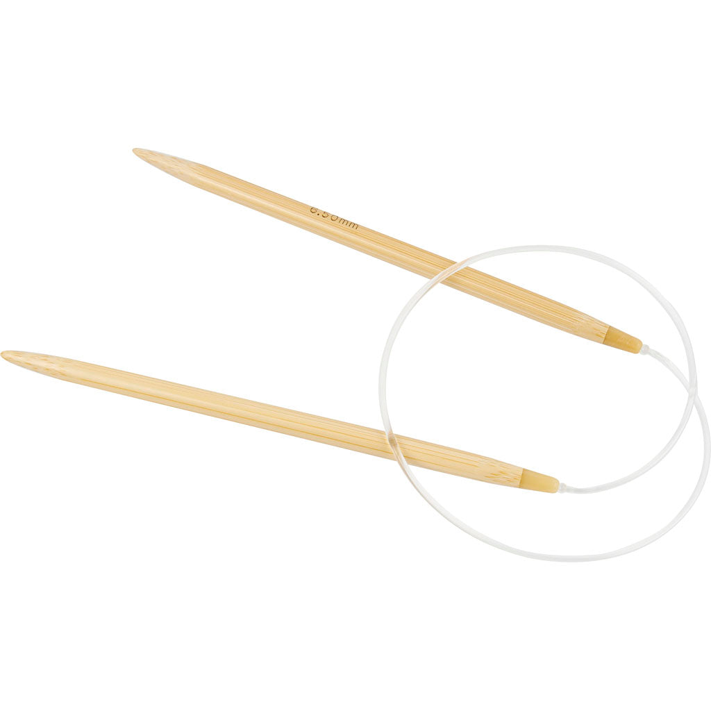Circular Knitting Needle, L: 60 cm, size 6,5 mm