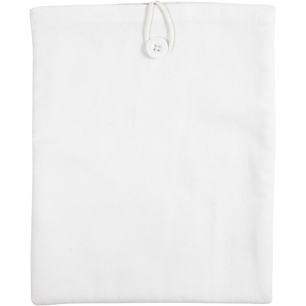 Tablet cover, size 22x27 cm, white