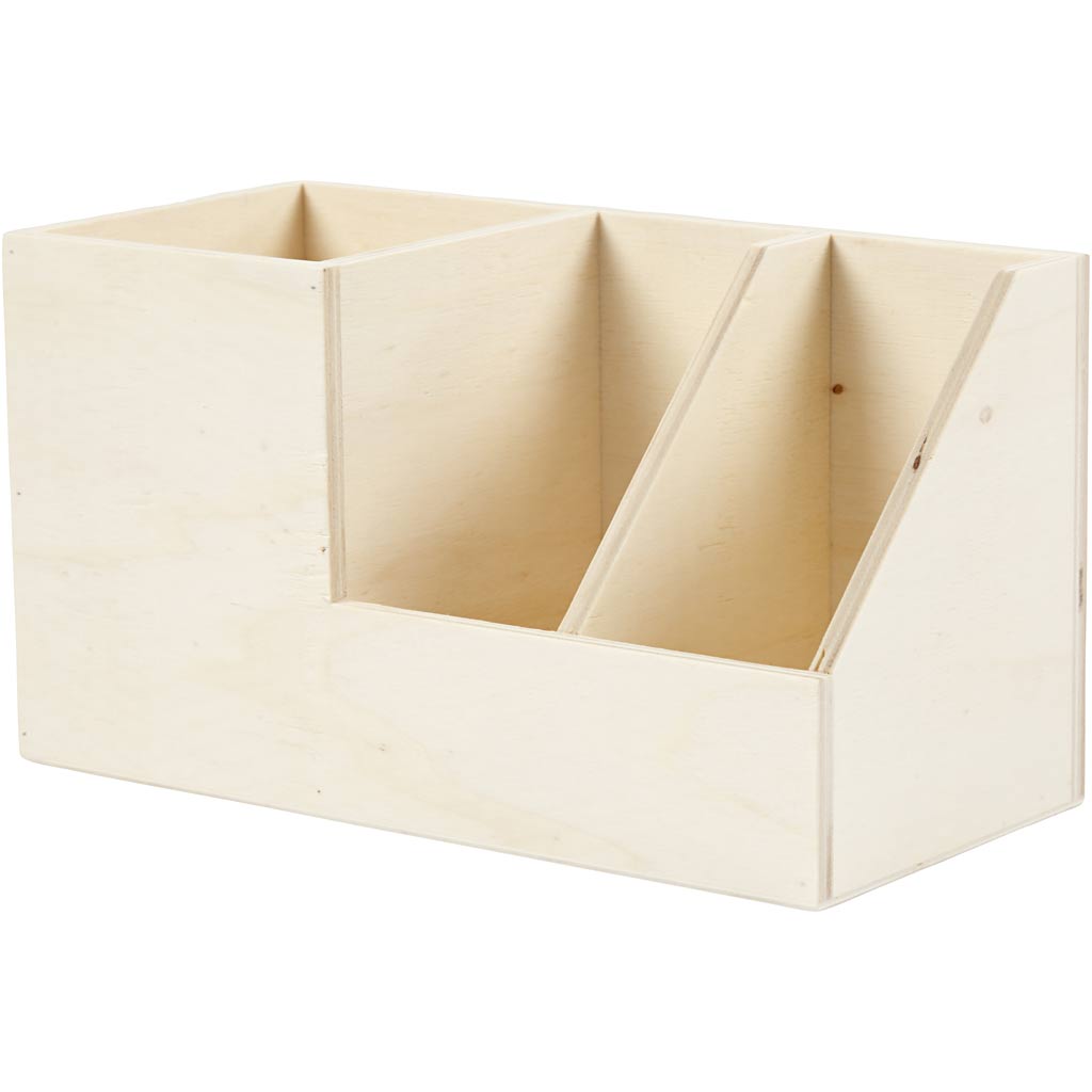 Pencil Holder, H: 11 cm, D. 9,8 cm, W: 20 cm