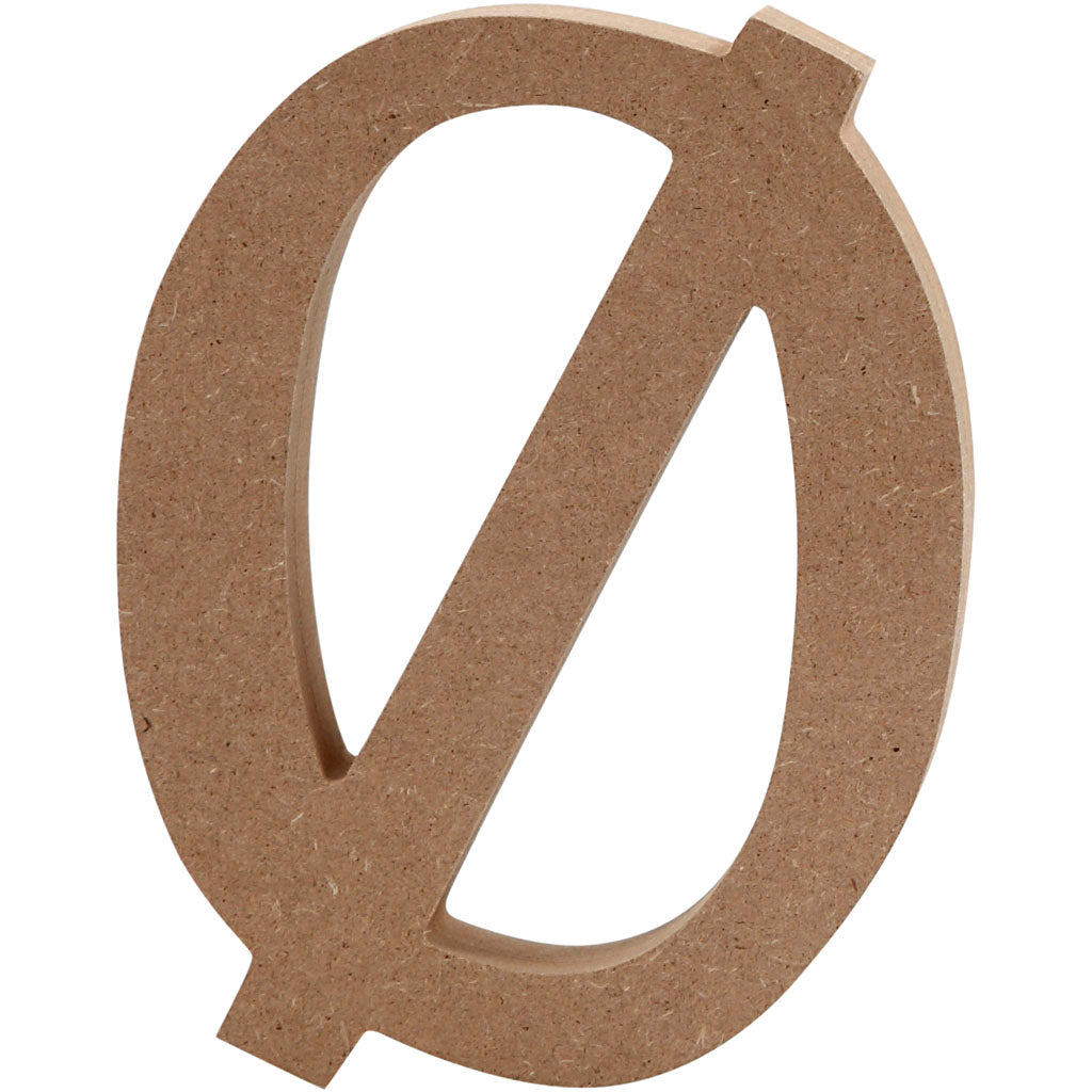 Letter, Ø, H: 8 cm, thickness 1,5 cm