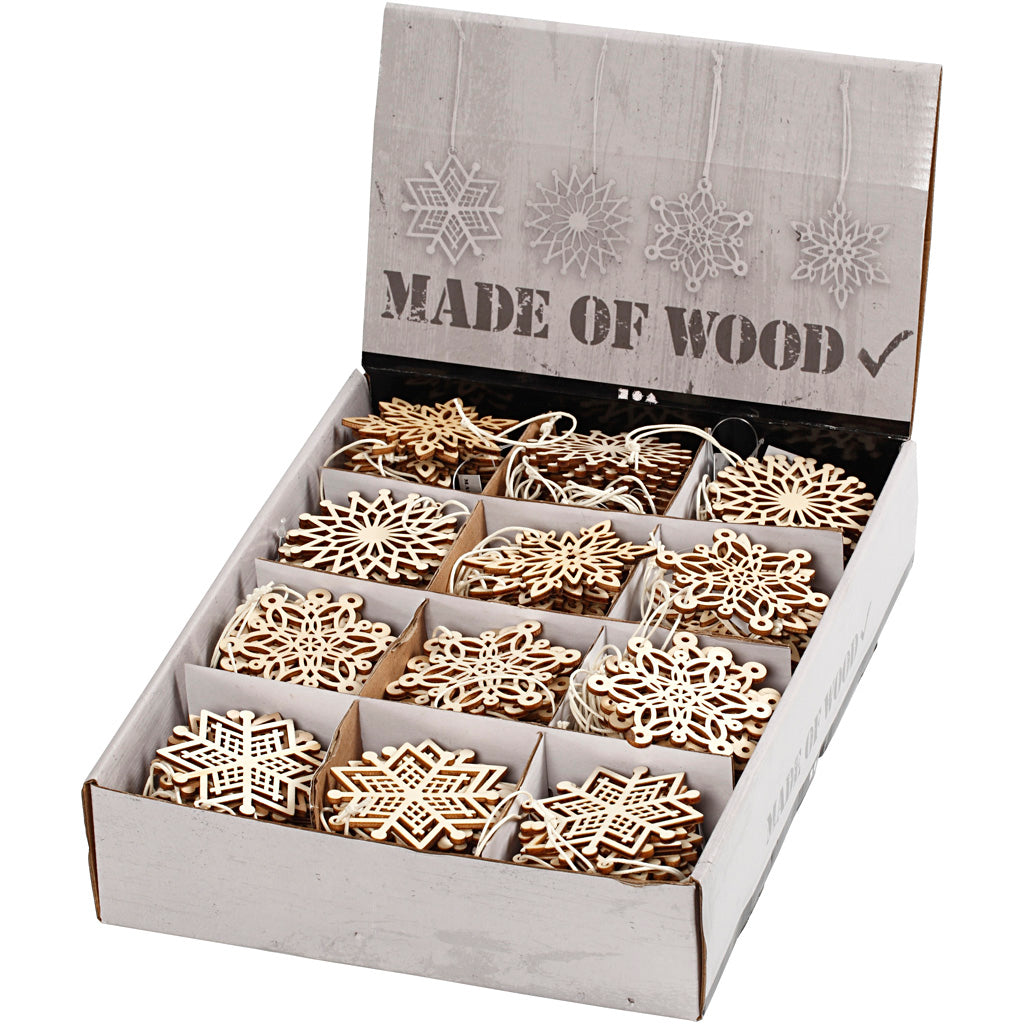 Ornaments, dia. 7 cm, thickness 0,3 cm, 200 pc