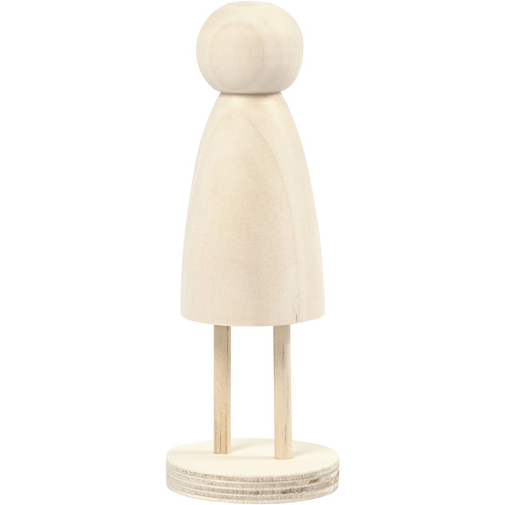 Figure, H: 13,8 cm, dia. 5 cm