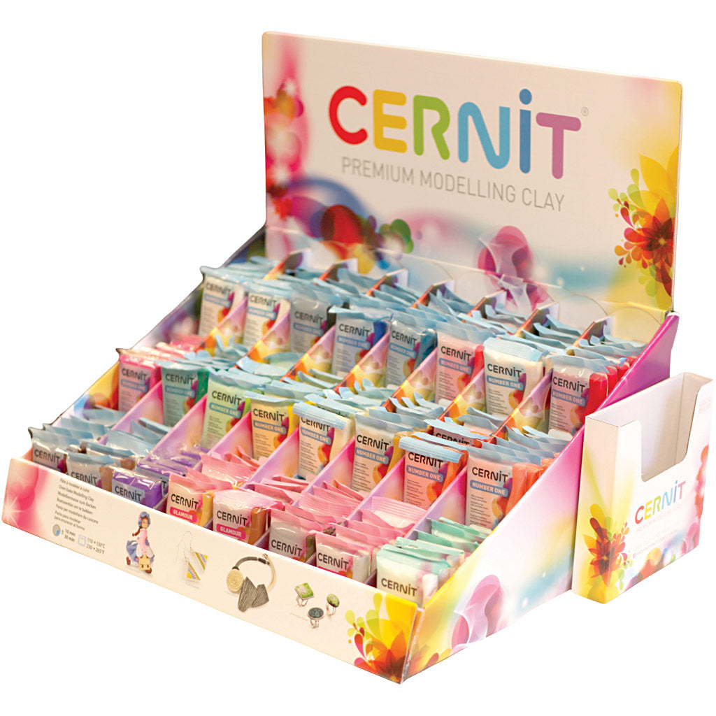 Cernit, assorted colours, 24x6 pack