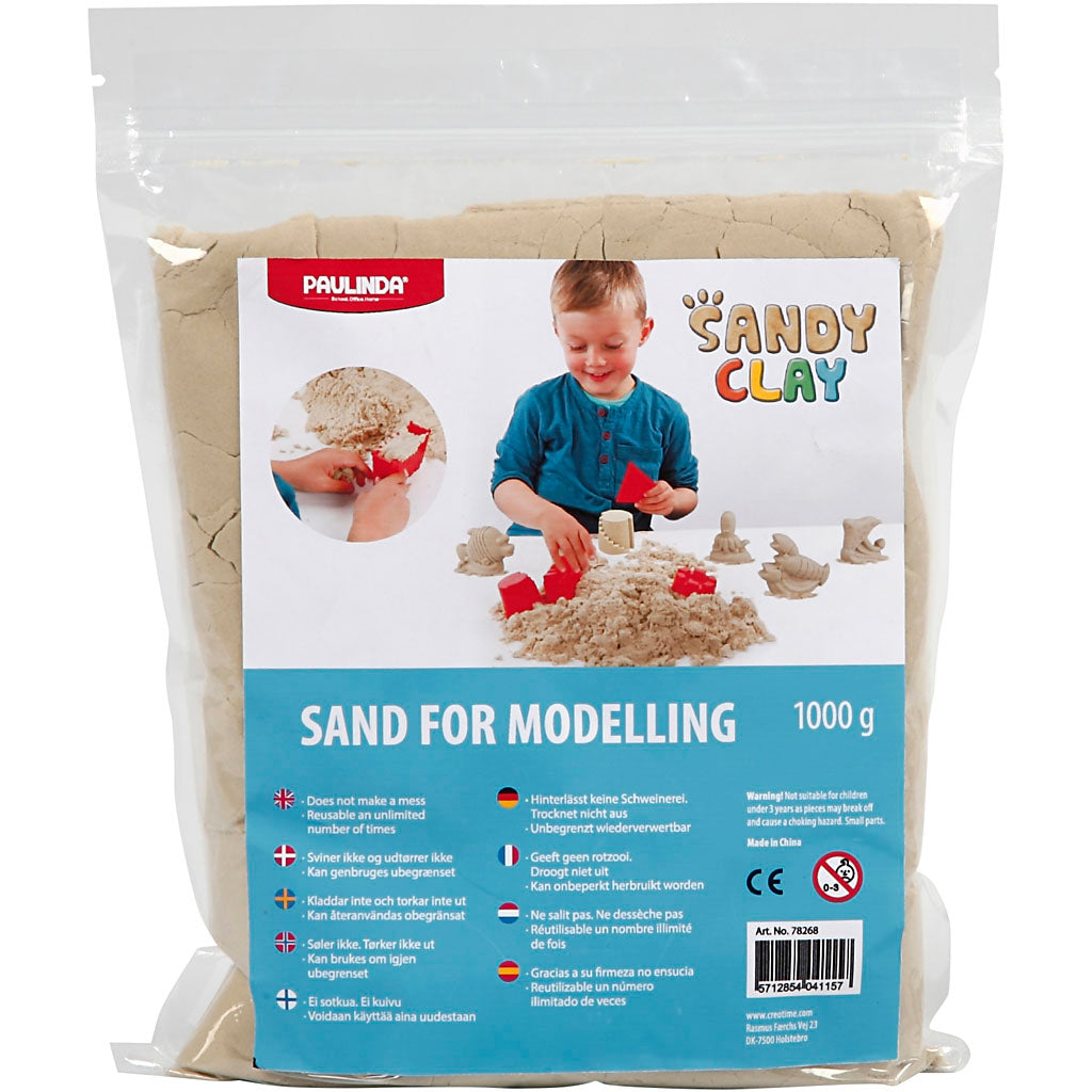 Sandy Clay®, natural, 1kg/ 1 kg