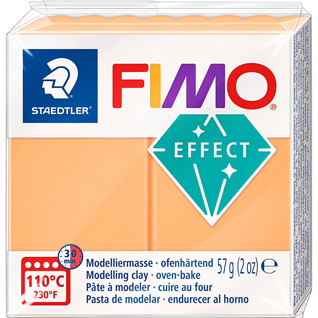 FIMO effect, neon orange, 57 g