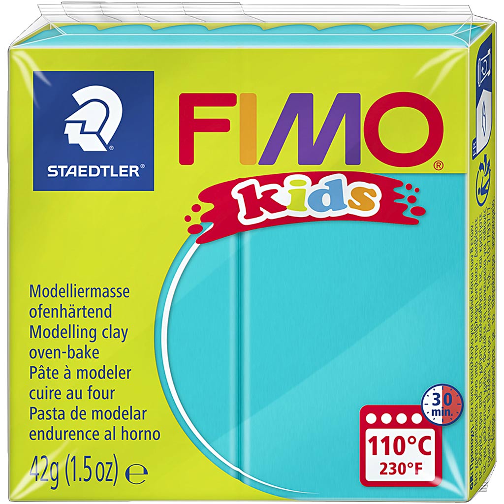 FIMO® Kids Clay, turquoise, 42 g