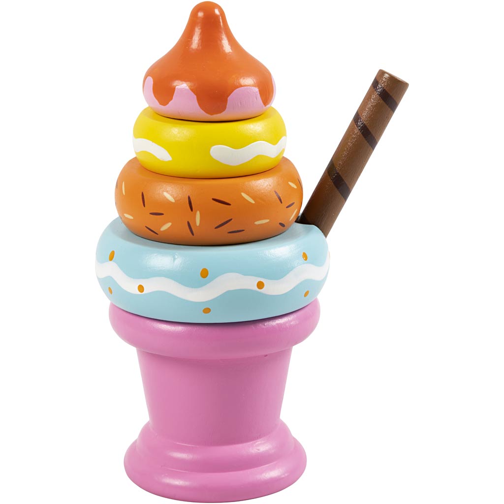 VIGA ice cream sundae in a cup
