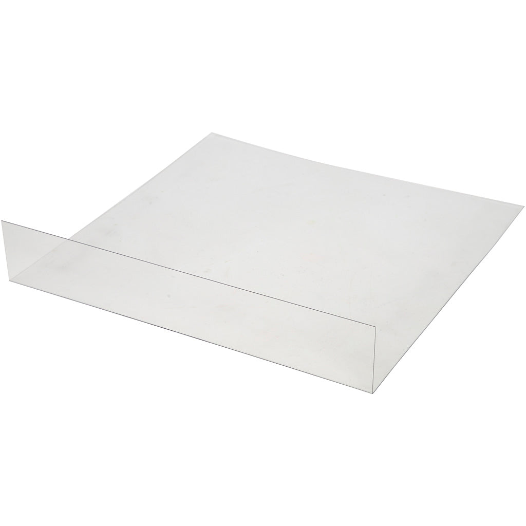 Acrylic insert, size 375x380 mm, transparent