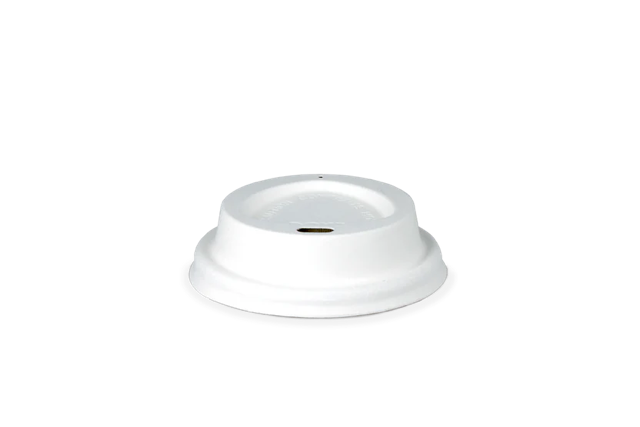 Coffee Cup Lids Sugarcane Ø7,3 cm (1.000 pcs)