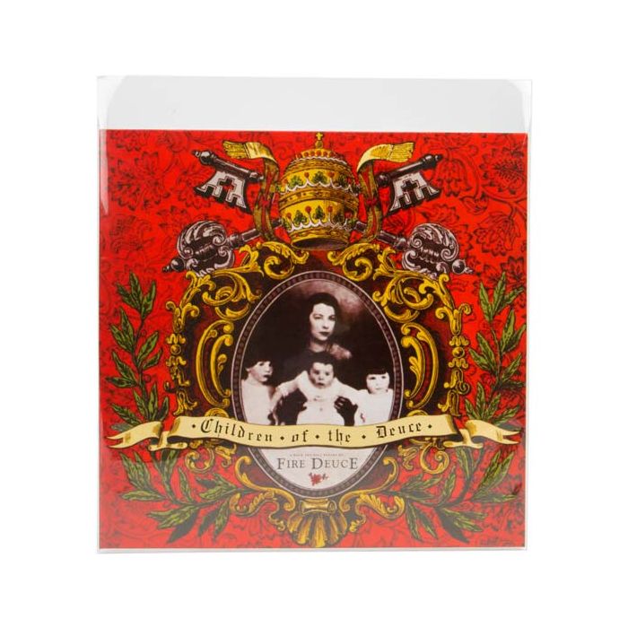 BLP10 Pochette pour album 78 tours à transparence cristalline (Blake Sleeves™) 27 x 26,4 cm + rabat (100 pièces)