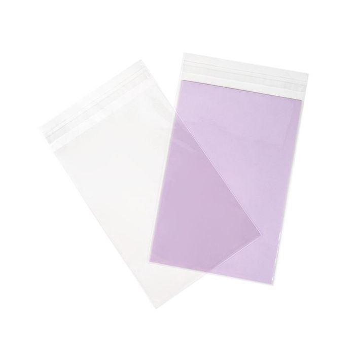 Plastic Bags 15.1x22.2cm Transparent Peel and Seal(250 pieces)