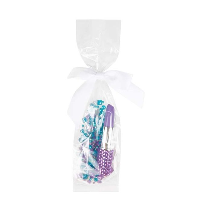 Plastic Bags 6.4x5.1x24.8cm with side gusset