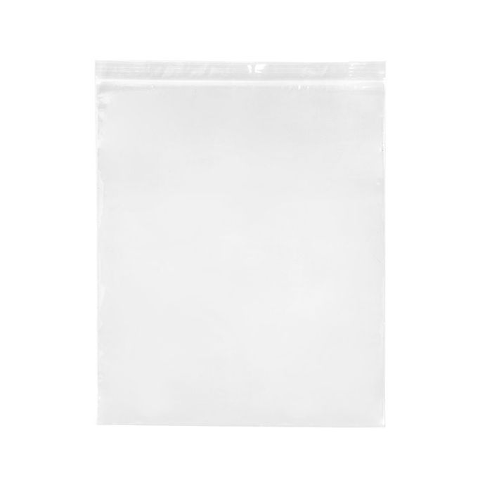 Grip Seal Bags 25.5x30.5cm Crystal Clear PP 50 micron
