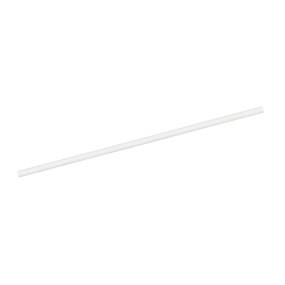 Drinking Straws Paper 20 cm, Ø 0.5 cm White, rolled vertically (5000 pieces)