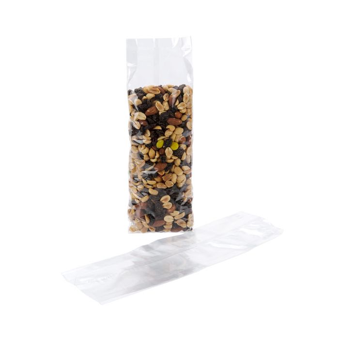 Plastic Bags 9.5x3.2x30.5cm laminated and with side gusset