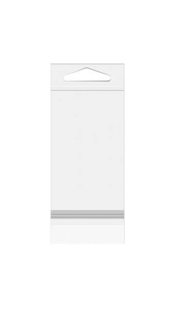 Headerbags 12.2x25.4cm with Protective Closure