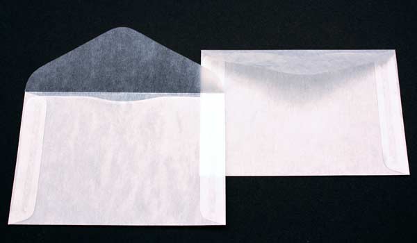 Glassine Paper Envelopes 12.5x8.5cm