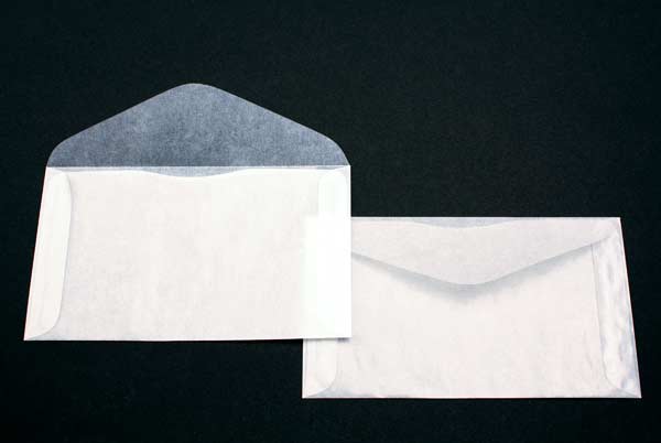 Glassine Paper Envelopes 15x9cm