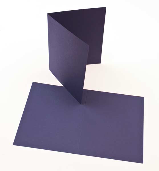 Cards dark Blue 17.8x12.4cm