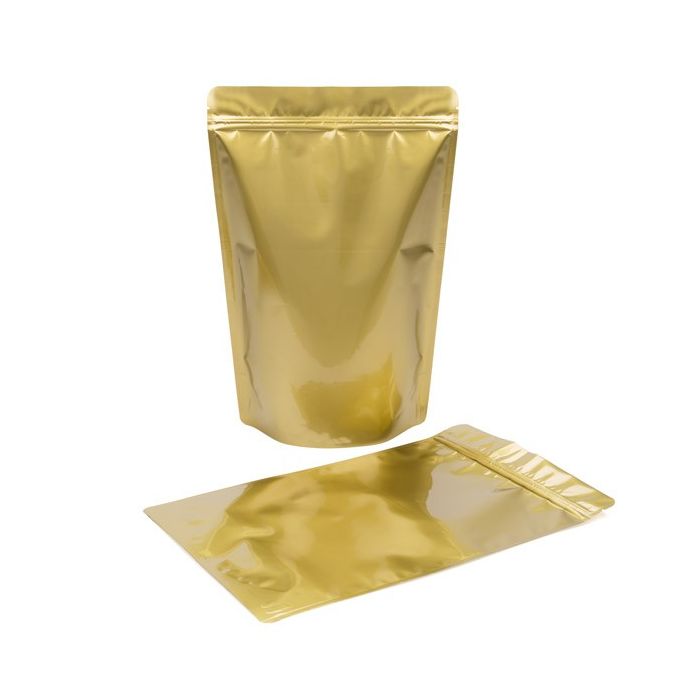 Stand Up Pouches Gold 23x12x34.5cm | 907 grams
