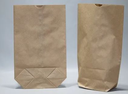 Cross Bottom Bags Kraft (content 3kg) 26x36.5cm - 1 ply 70 grs