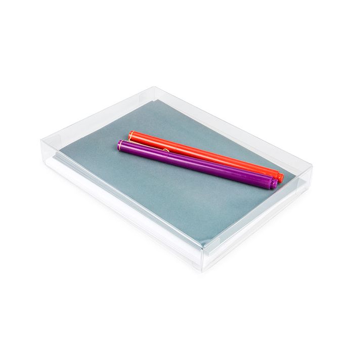 rPET Crystal Clear Box 13.7x2.5x18.7 cm
