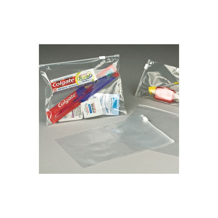 Grip Seal Bags with sliding Zipper 35.5x25.5cm 75 micron