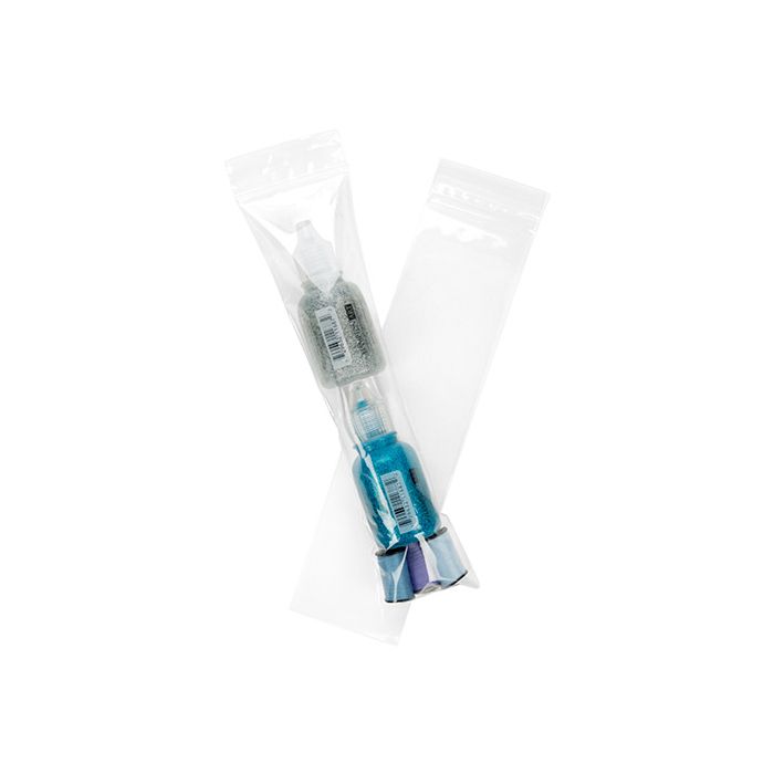 Grip Seal Bags 5x20cm Crystal Clear PP 50 micron