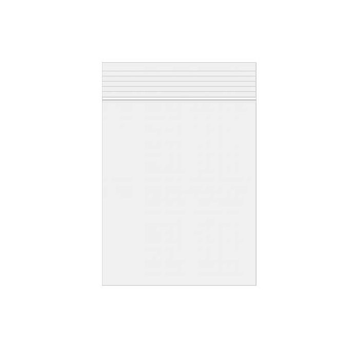 Grip Seal Bags 23x30.5cm PE 150 micron