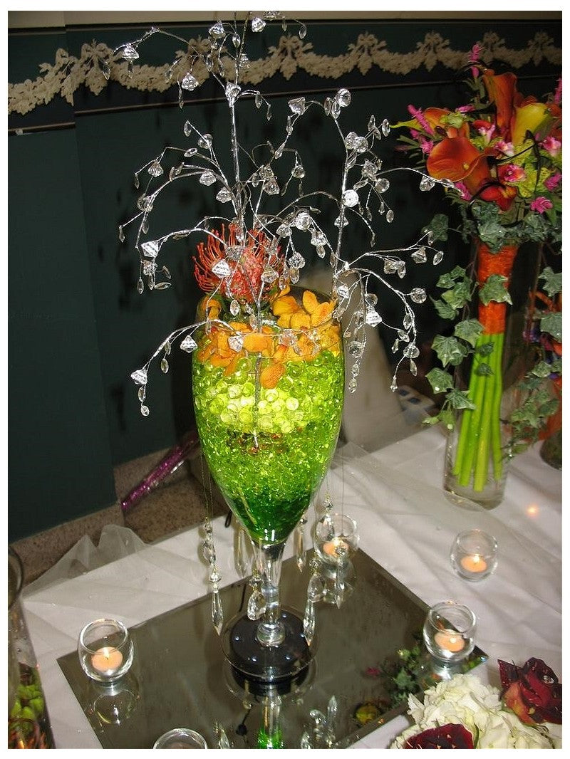 Perles vertes d'eau 10-12 mm (1 box) [IFS-10335]