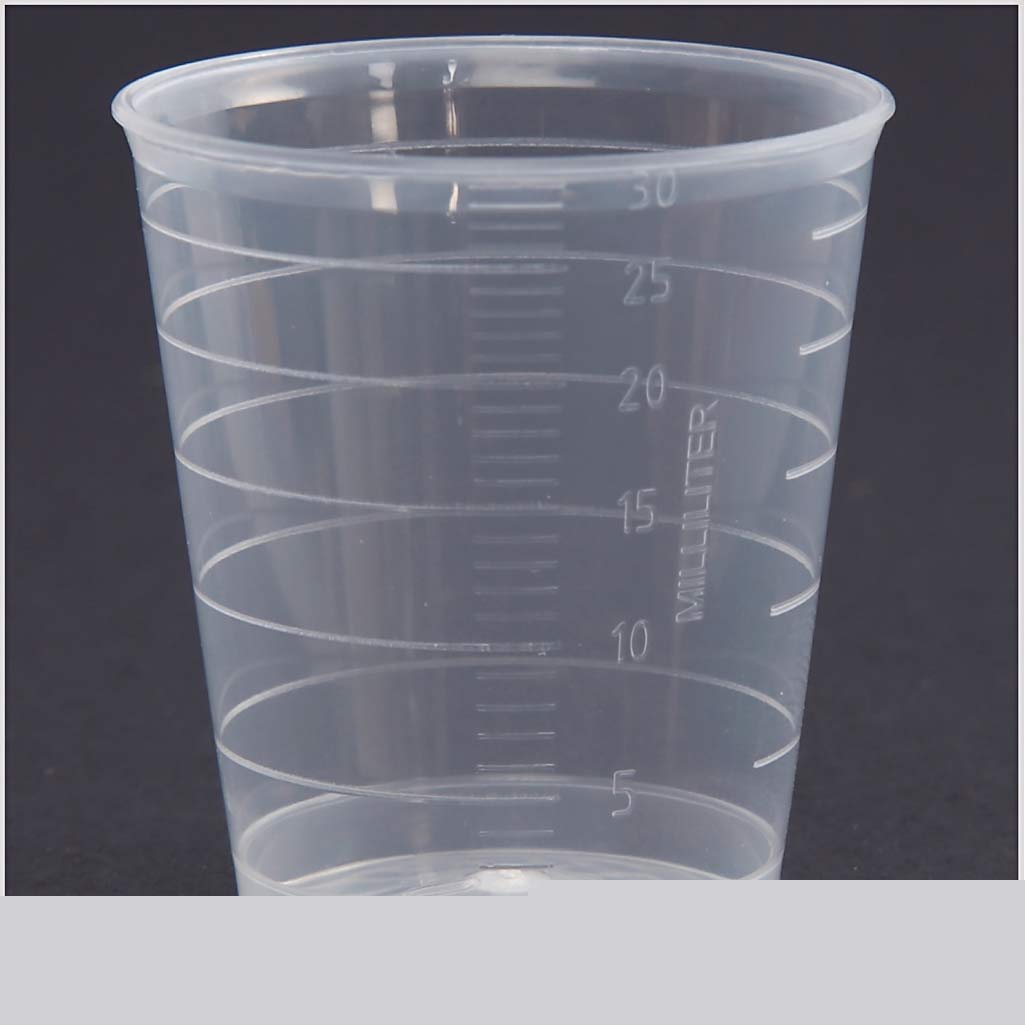 Plastic Tub with Lid, H: 38 mm, dia. 84 mm, 125 ml, 20 pc