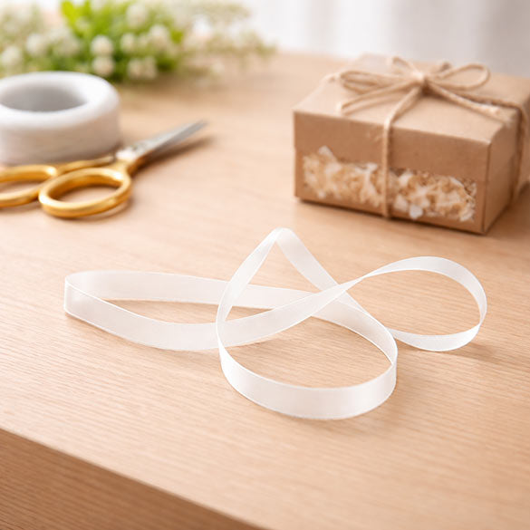 Ruban élastique de décoration Vinyle Stretch à dérouler transparent 35.6cm  (50 Pièces)  [14CVL]