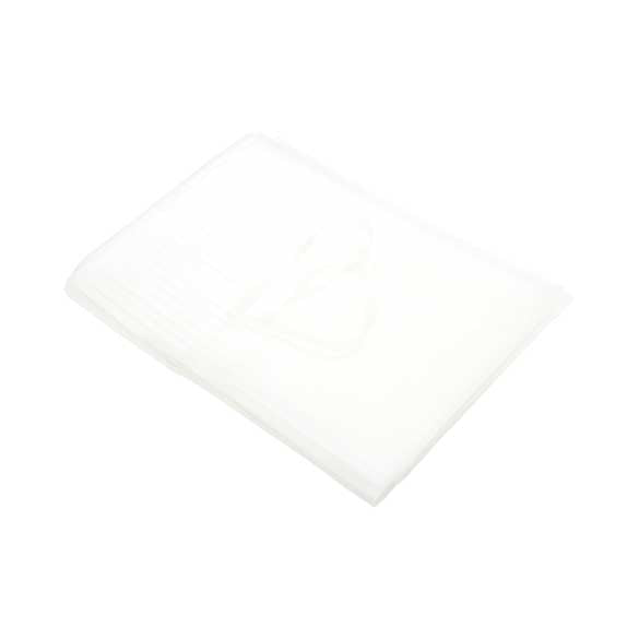 Ruban élastique de décoration Vinyle Stretch à dérouler transparent 40.5 cm (50 Pièces) [16CVL]