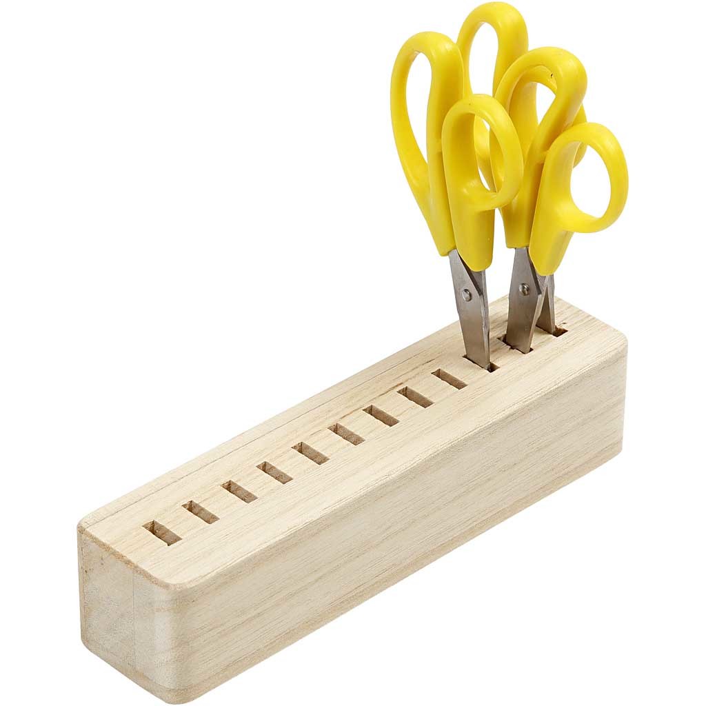 Support pour ciseaux, L : 17 cm, L : 4,3 cm, 1 pièce [HOB-11184]
