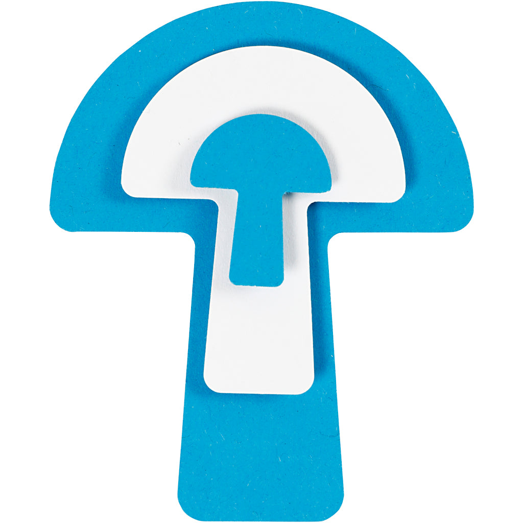 Perforatrices fantaisie, champignon, dim. 25+50+75 mm, 3 pièces/ 1 Pq. [HOB-112780]