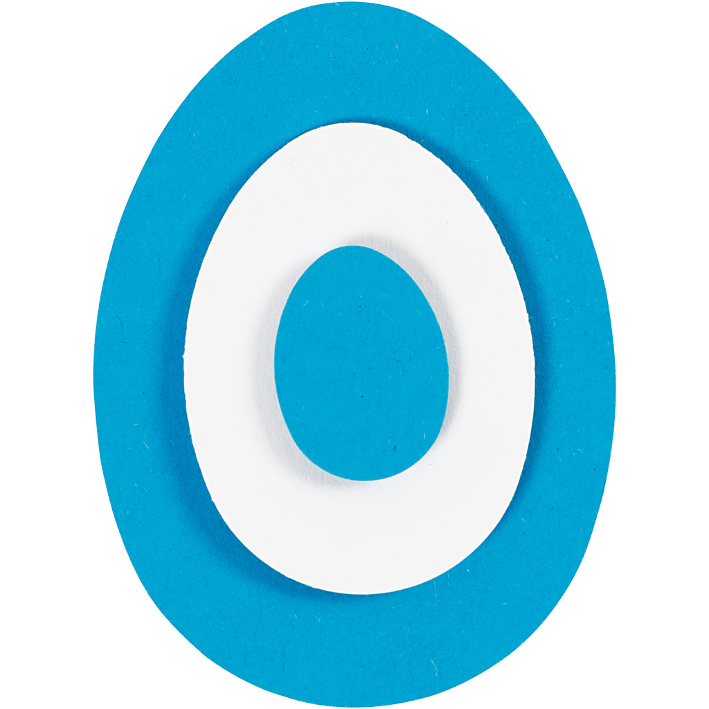 Perforatrices fantaisie, oeuf, dim. 25+50+76 mm, 3 pièces/ 1 Pq. [HOB-112782]