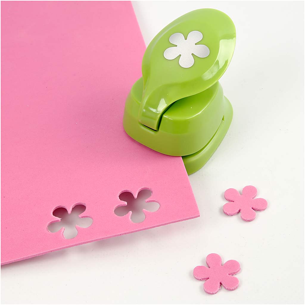 Set de perforatrices, fleur, papillon, coeur, dim. 25 mm, 3 pièces/ 1 Pq. [HOB-11302]