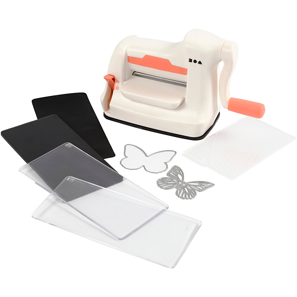 Machine à couper et à embosser - kit de démarrage, A7, feuille 74x105 mm, 1 set [HOB-11799]