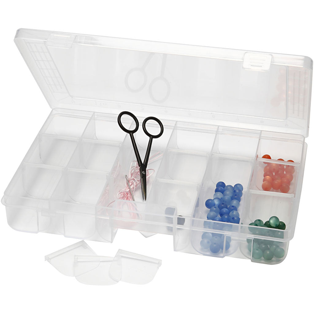 Valisette de rangement, dim. 27x19 cm, diamètre intérieur 5x4,5 cm, 1 pièce [HOB-13162]