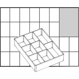 Boîte de rangement, dim. A78 Low, H : 24 mm, dim. 109x79 mm, 1 pièce [HOB-13352]