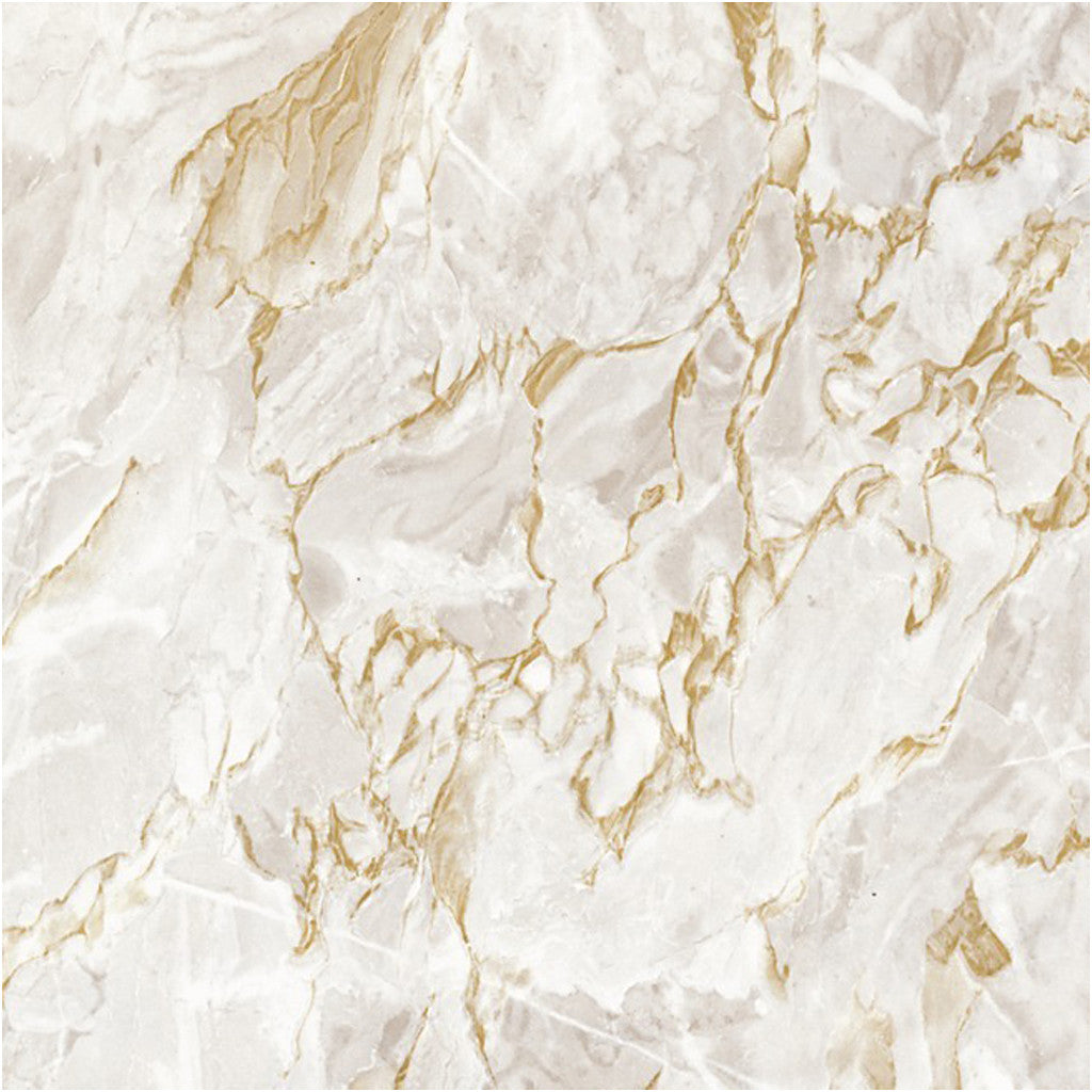 Film Adhésif, marbre, L: 45 cm, brun, 2m/ 1 rouleau [HOB-14271]