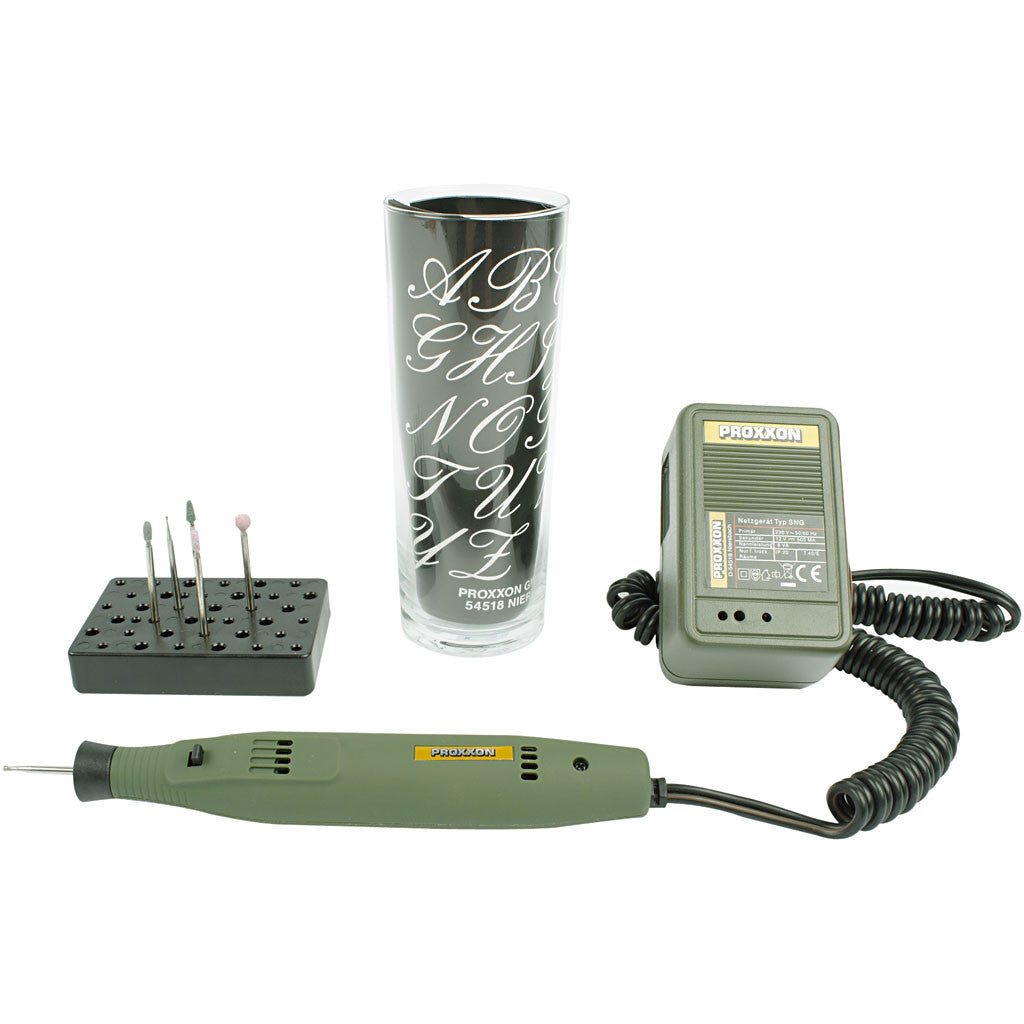 Graveur pour verre, 1 set [HOB-15110]