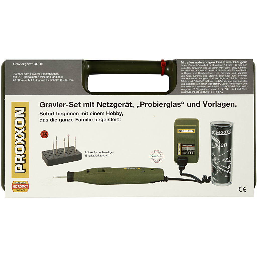 Graveur pour verre, 1 set [HOB-15110]