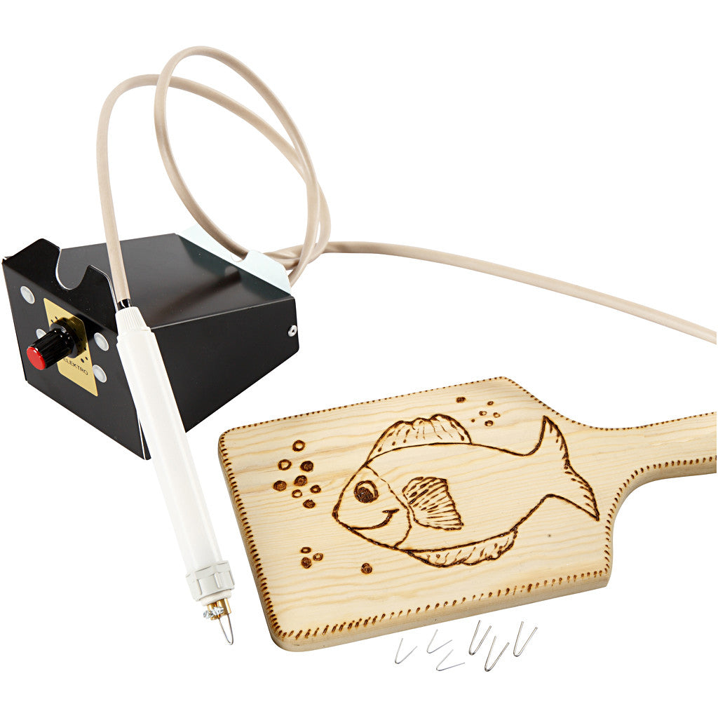 Pyrograveur / Bois Kit GS 1E, 400-450 °C, 1 pièce [HOB-15136]
